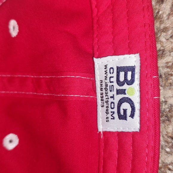 Snap Fitness 24-7 Thick Embroidered Baseball Snap-on Red White Hat Autographed - Picture 9 of 9